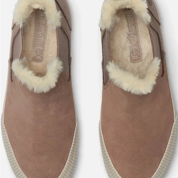 Timberland warm fur lined boots in Taupe Color - Picture 3 of 9